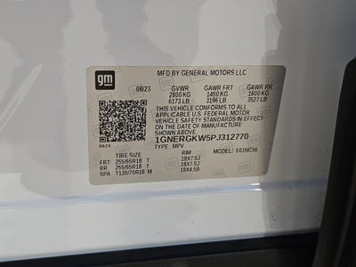 2023 Chevrolet Traverse LT Cloth