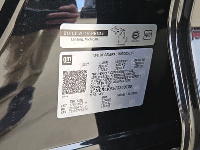 2026 Chevrolet Traverse RS