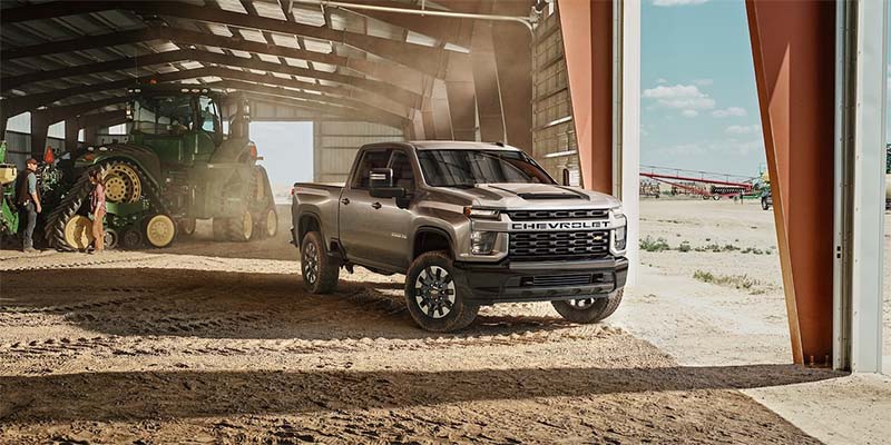 2023 Chevrolet Silverado 2500HD at job site